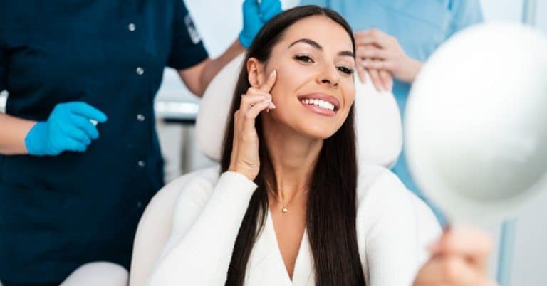 final adjustment min Hollywood Smile